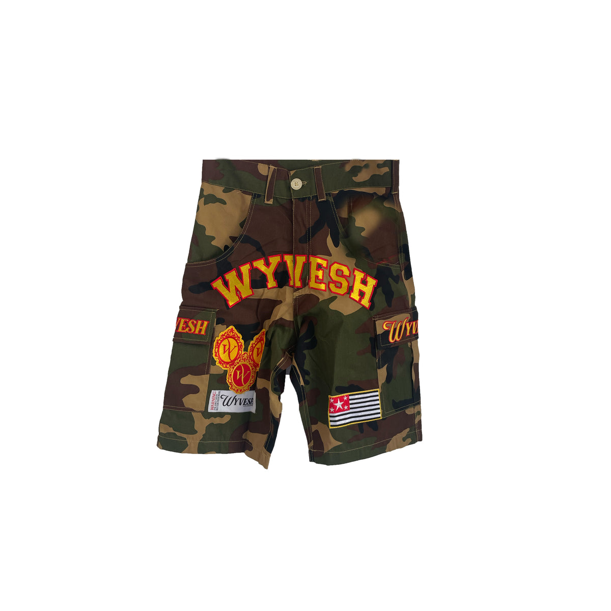 CAMO CARGO SHORTS