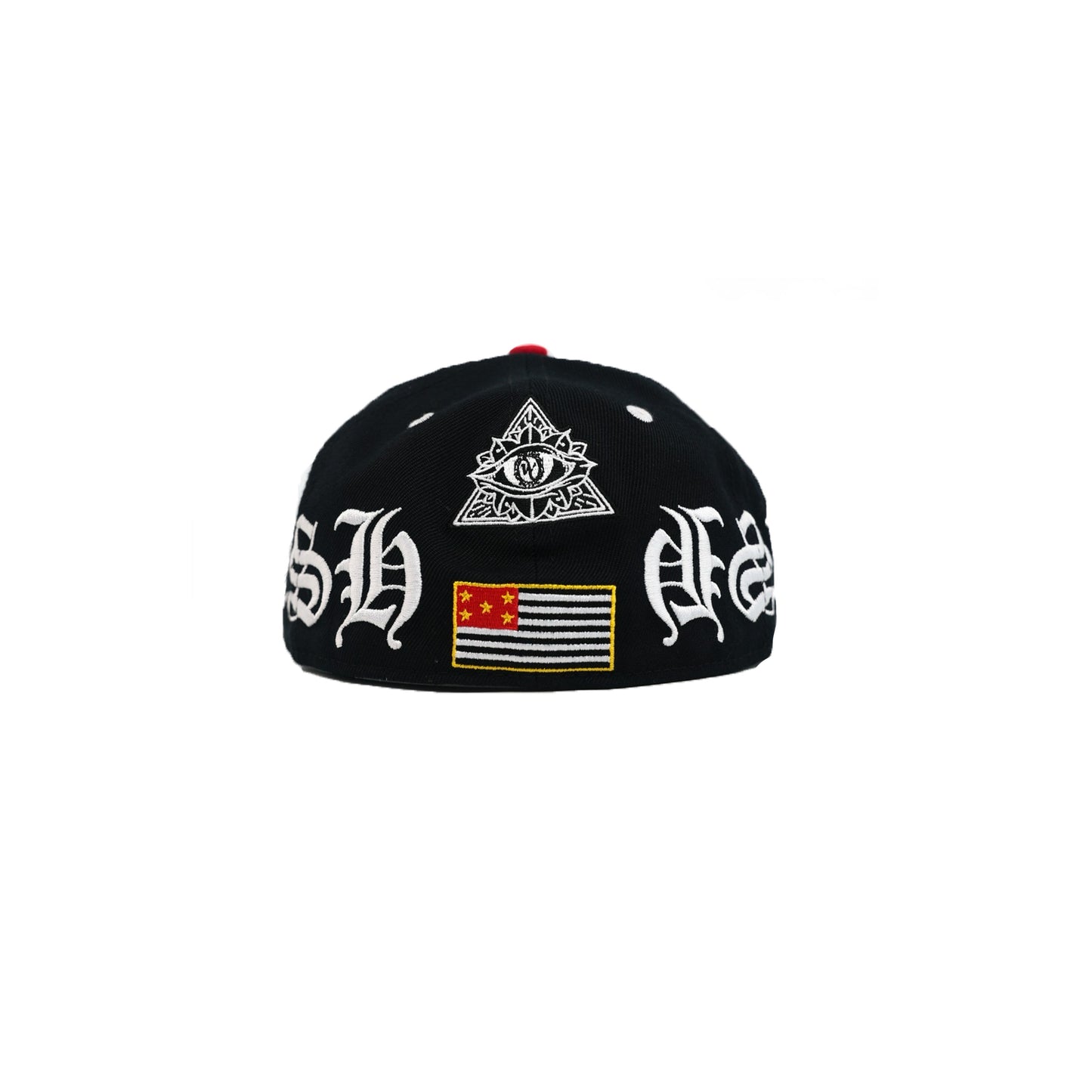 BLACK FITTED HAT