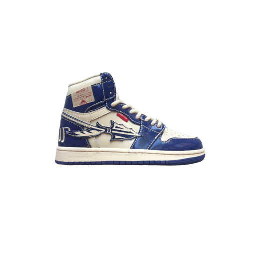BLUE  / CREME HI