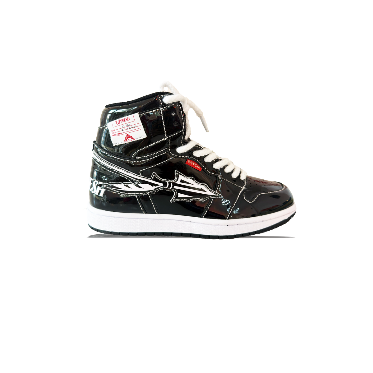 BLACK/ WHITE HI TOP