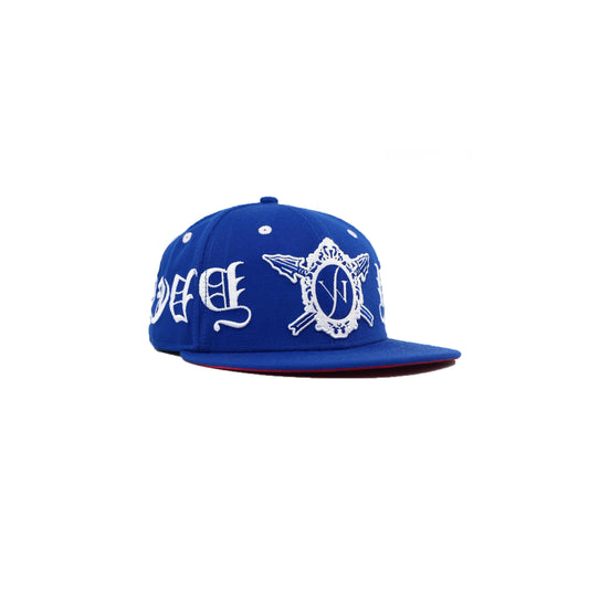 BLUE FITTED HAT