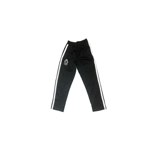 KIDS BLACK / WHITE TRACK PANTS