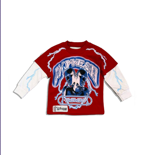 KIDS LIGHTNING TEE THERMAL